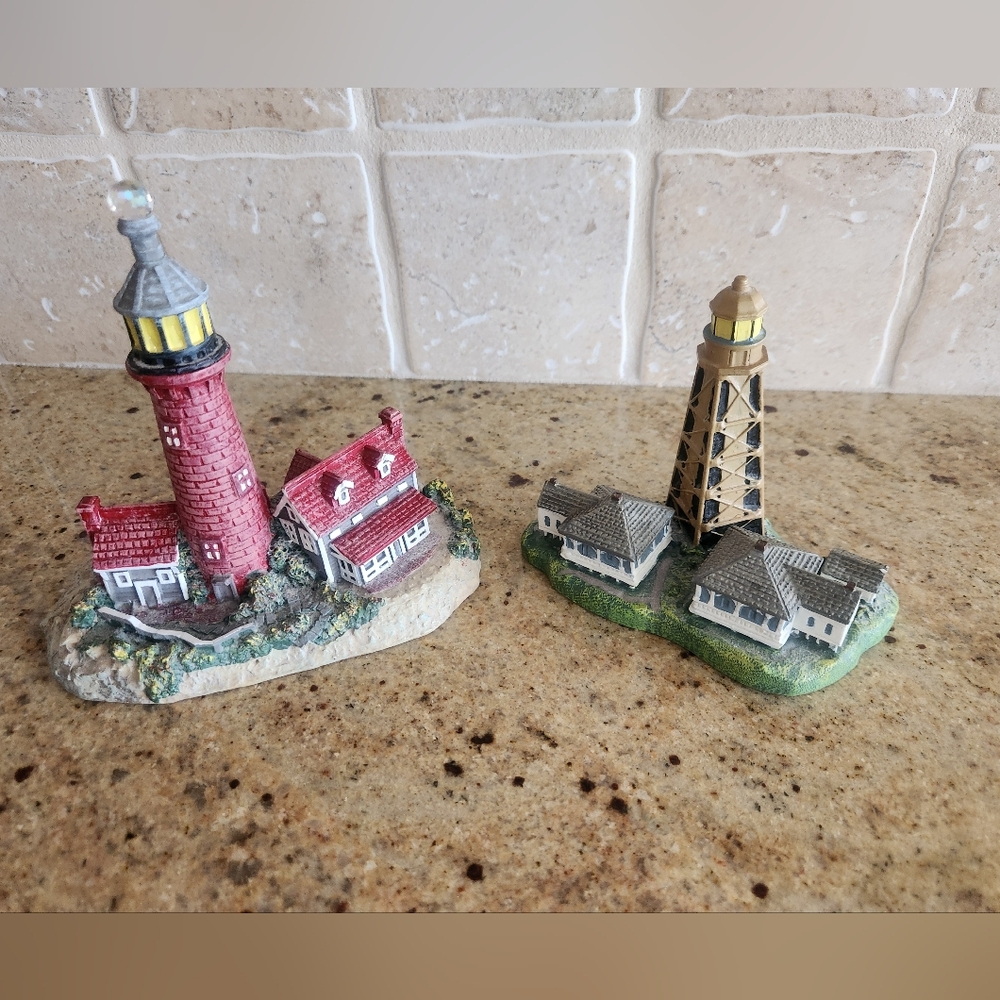 Two Florida Spoontiques Lighthouses